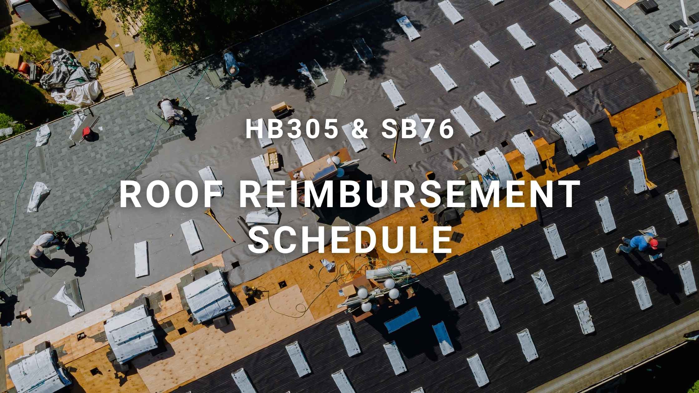 Roof Reimbursement Schedule